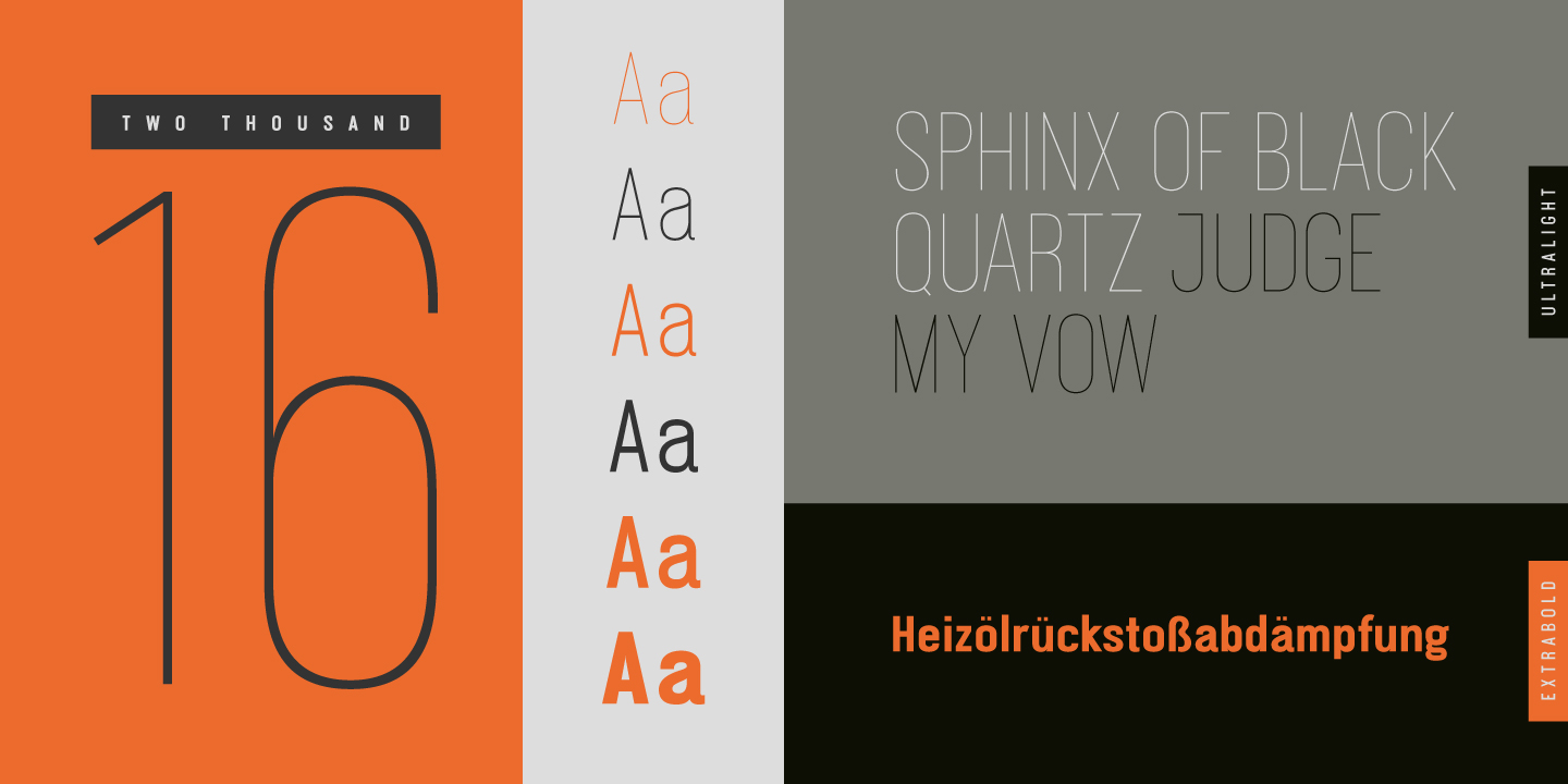 Ostrich Proper SemiBold Font preview